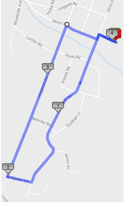 Our most popular route!  Break up your week with an easy 4km